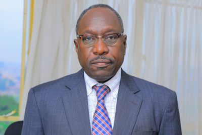 Francis Atoke, the Solicitor General and Chairperson of the A2J Steering Committee